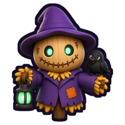The Hollow Harvester: a towering scarecrow-like harvest boss