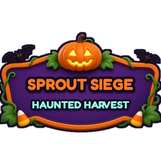 Sprout Siege: Haunted Harvest logo